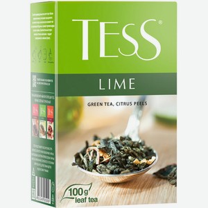 Чай зеленый Tess Lime листовой 100г