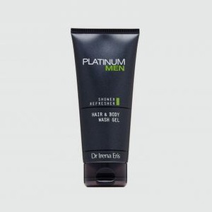 Освежающий гель для очищения тела и волос DR IRENA ERIS Platinum Men Shower Refresher 200 мл