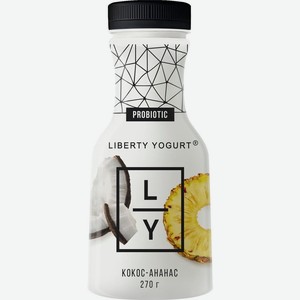Йогурт Liberty Yogurt с ананасом личи и кокосом 2 %