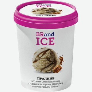 Мороженое BRandICE Пралине 12% 600г