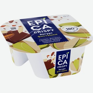 Йогурт Epica Crispy фисташки семена подсолнечника и темный шоколад 4.8%