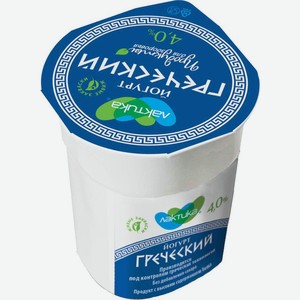 Йогурт греческий Lactica без сахара 4%