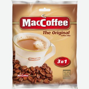 Кофейный напиток растворимый 3 в 1 MacCoffee The Original Coffee Mix, 10×20 г