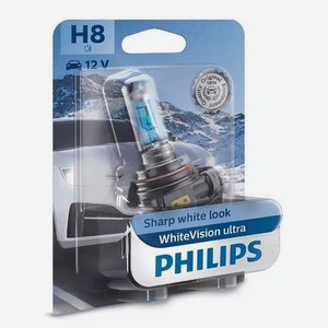 Лампа автомобильная галогенная Philips 12360WVUB1, H8, 12В, 35Вт, 1шт