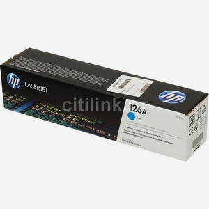 Картридж HP 126A, голубой / CE311A