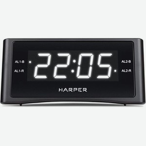 Радиобудильник Harper HCLK-1007, черный