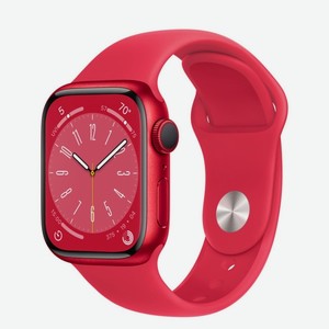 Смарт-часы Apple Watch Series 8 41mm (PRODUCT)RED Alum. Sport S/M