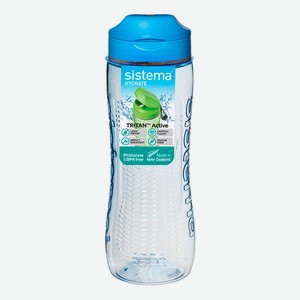 Бутылка для воды Sistema Hydrate Tritan Active 800мл Blue (650)