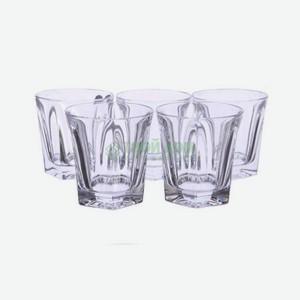 Набор стаканов для виски Crystalite bohemia Рюмка виктория 250 мл прессованный хруст (990/21300/0/44600/250)