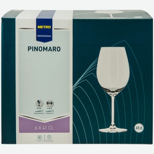 METRO PROFESSIONAL Набор бокалов для красного вина Pinomaro, 410мл х 6шт Голландия