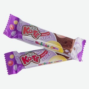 Весовые конфеты Cho Ko-Te Stick со вкусом Bubble Gum и взрывной карамелью 100г