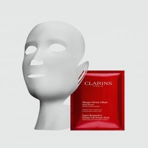 Набор восстанавливающих тканевых масок для лица и шеи с эффектом лифтинга CLARINS Multi-intensive 5 шт