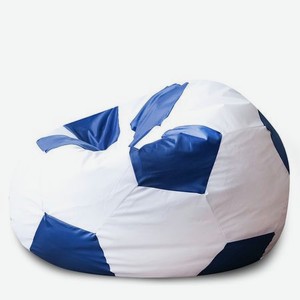 Кресло Dreambag мяч бело-голубой оксфорд