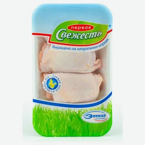 Бедро куриное Первая свежесть охлажденное 0,6 - 0,9 кг, 1 упаковка ~ 0.7 кг