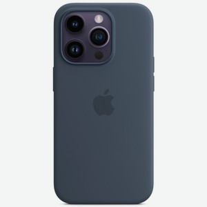 Чехол Apple iPhone 14 Pro Silicone MagSafe Storm Blue (MPTF3)