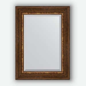 Зеркало с фацетом в багетной раме Evoform римская бронза 88 мм 56х76 см