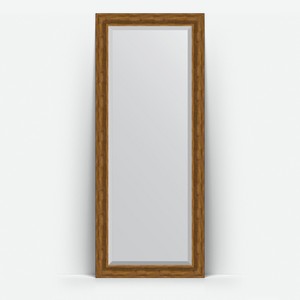 Зеркало напольное с фацетом в багетной раме Evoform травленая бронза 99 мм 84x204 см