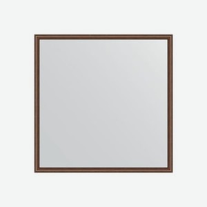 Зеркало в багетной раме Evoform орех 22 мм 68х68 см