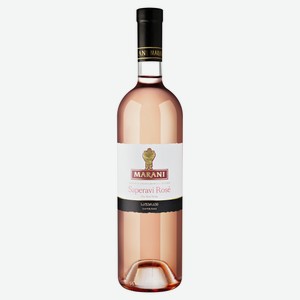 Вино Marani Saperavi Rose розовое сухое, 0.75л Грузия