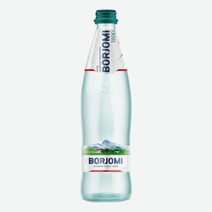 Вода минеральная Borjomi лечебно-столовая газированная 500 мл
