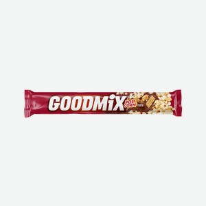 Батончик шоколадный Goodmix со вкусом попкорна с хрустящей вафлей 45г
