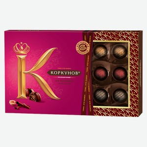 Набор конфет Коркунов из темного шоколада165г