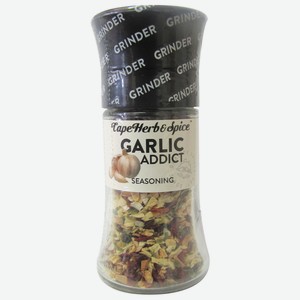 Приправа Garlic Addict мини-мельница 0,04 кг CapeHerb&Spice ЮАР