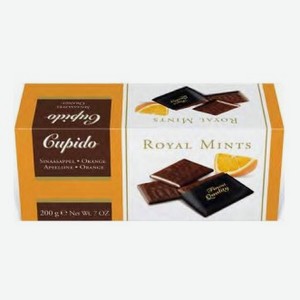 Конфеты шоколадные ROYAL ORANGE MINTS Cupido 0,2 кг