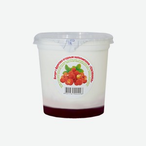 Йогурт земляника 3,5% п/п стакан 0,4 кг