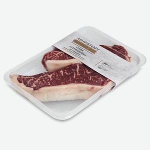 Стейк Стриплойн Matured Beef Мираторг, 0,66 кг