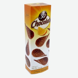 Хрустящий молочный шоколад со вкусом апельсина 0,125 кг Hamlet Бельгия