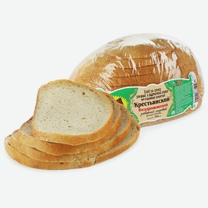 Хлеб ржано-пшеничный заварной в нарезке Крестьянский Рижский хлеб, 0,3 кг