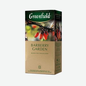 Чай Барбери Гарден 25 пакетиков Greenfield, 0,037 кг