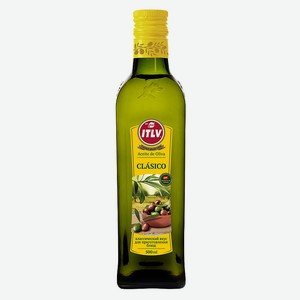 Масло оливковое 100% 0,5л ITLV, 0,5 кг