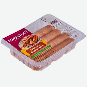 Колбаски из мяса птицы для гриля Шашлычные Мираторг 0,4 кг