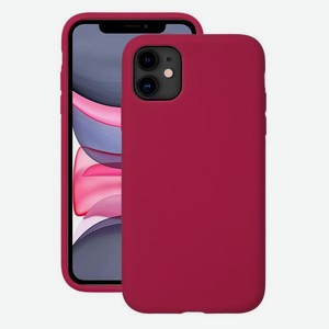 Чехол Deppa Liquid Silicone Pro iPhone 11 красный (87911)
