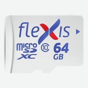 Карта памяти MicroSD Flexis 64GB (FMSD064GU1)