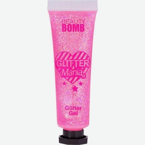Глиттер гель для лица Beauty Bomb Glitter Mania тон 02 3г