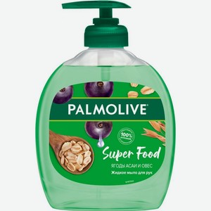 Мыло жидкое Palmolive Super Food Аса и Овес 300мл