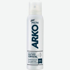 Дезодорант Arko Men Crystal антибактериальный мужской 150мл