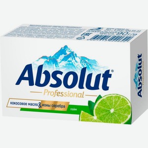Крем-мыло Absolut Professional твердое антибактериальное лайм 90г