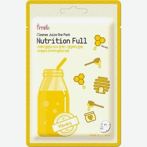 Маска для лица Prreti Cleanse Juice One Pack-Nutrition Full питательная 25г