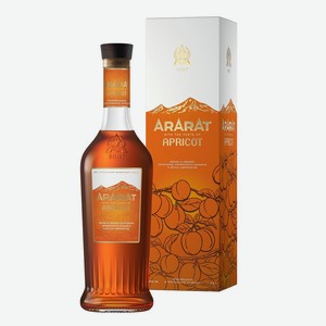 Напиток спиртной Арарат со вкусом абрикоса на основе армянского коньяка 30-35% 0,5л п/у
