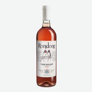 Вино Рондоне Розе розовое сухое 10-15% 0,75л (Италия)