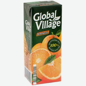 Нектар Global Village Апельсин 200мл