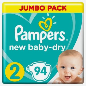 Подгузники Pampers New Baby Dry