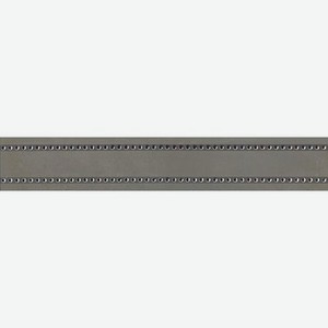 Бордюр Kerama Marazzi Раваль обрезной серый 14,5x89,5 см DC/B09/13060R