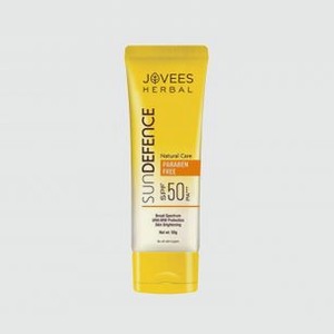 Солнцезащитный крем для лица SPF50 PA+++ JOVEES Sun Defence Cream 50 гр