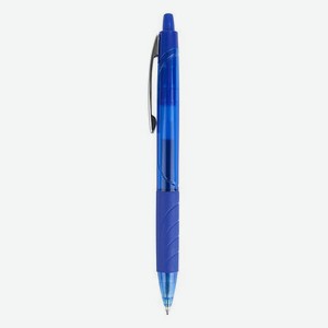 Ручка автоматическая АШАН Красная птица гелевая 0,7 мм, синяя