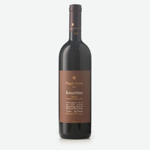 Вино Poggio Antico Lemartine Toscana красное сухое Италия, 0,75 л